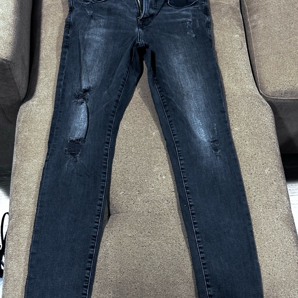 Express Black Skinny Jeans